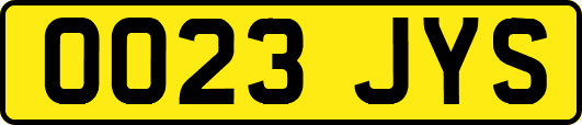 OO23JYS