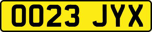 OO23JYX