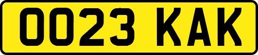 OO23KAK