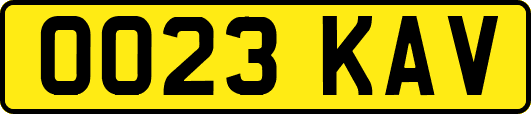OO23KAV