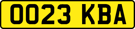 OO23KBA