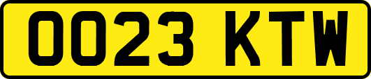 OO23KTW