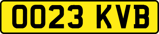 OO23KVB