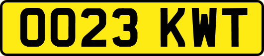 OO23KWT
