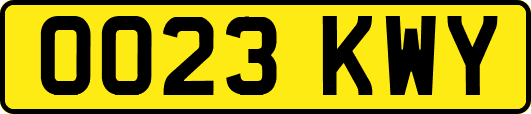 OO23KWY