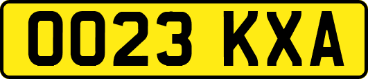 OO23KXA
