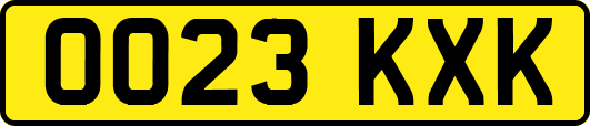 OO23KXK