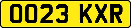 OO23KXR