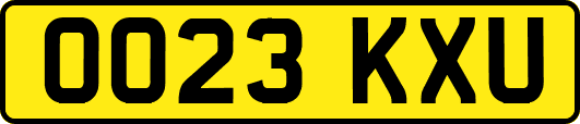 OO23KXU