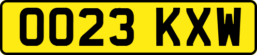 OO23KXW