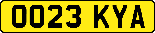 OO23KYA