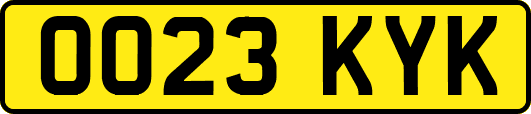 OO23KYK