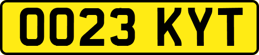 OO23KYT