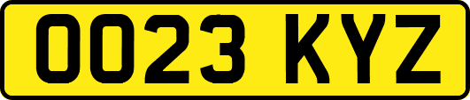 OO23KYZ