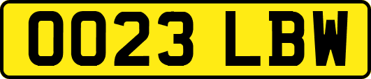OO23LBW
