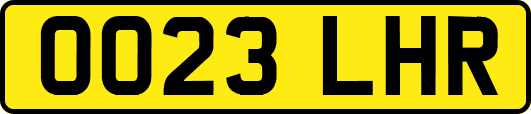 OO23LHR