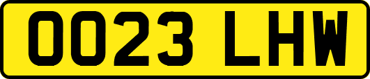 OO23LHW