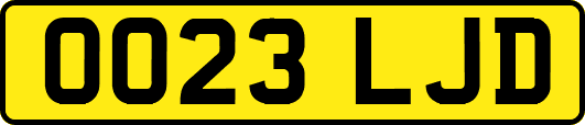 OO23LJD