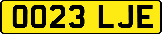 OO23LJE