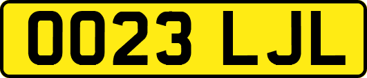OO23LJL