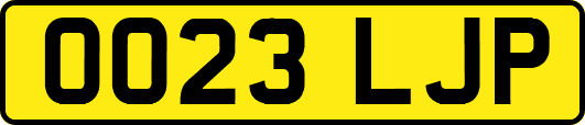 OO23LJP