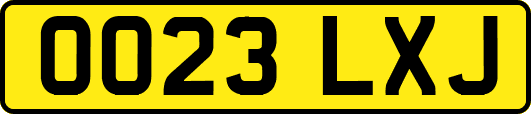 OO23LXJ