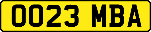 OO23MBA