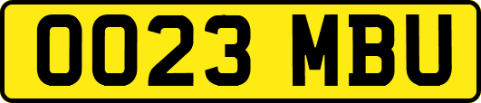 OO23MBU