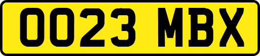 OO23MBX