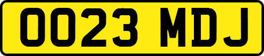 OO23MDJ