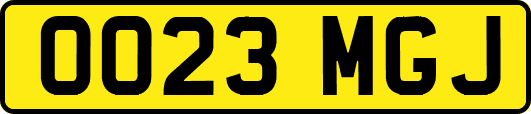 OO23MGJ