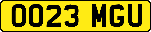 OO23MGU