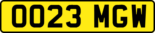 OO23MGW