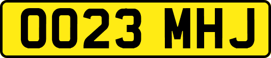 OO23MHJ