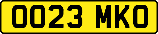 OO23MKO
