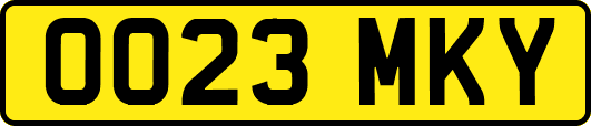 OO23MKY