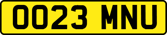 OO23MNU