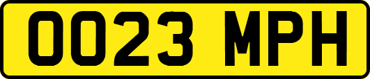 OO23MPH
