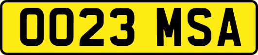 OO23MSA