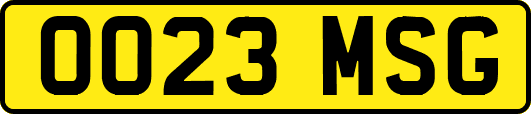OO23MSG