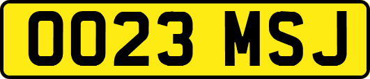 OO23MSJ
