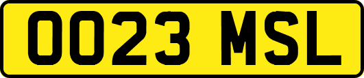 OO23MSL