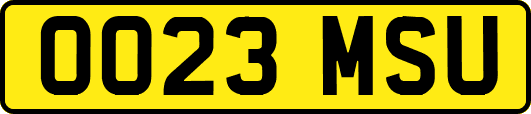OO23MSU