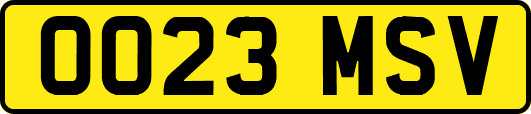 OO23MSV