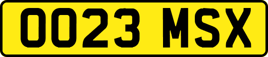 OO23MSX
