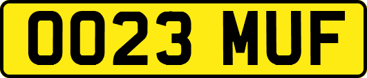 OO23MUF