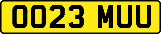 OO23MUU