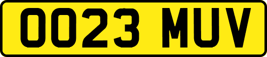 OO23MUV