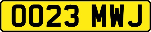 OO23MWJ