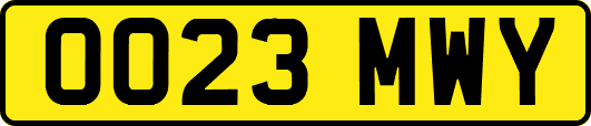 OO23MWY